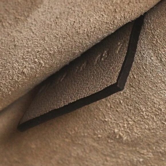 Chloe Motty Grey Leather/Suede Small Nile Bracelet Bag - Picture 10 of 12